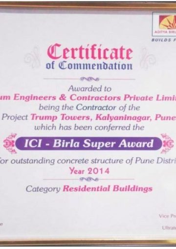 2015-Indian Concrete Institute – Birla Super Award 2013-2014-mscpl